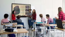 Students in classroom