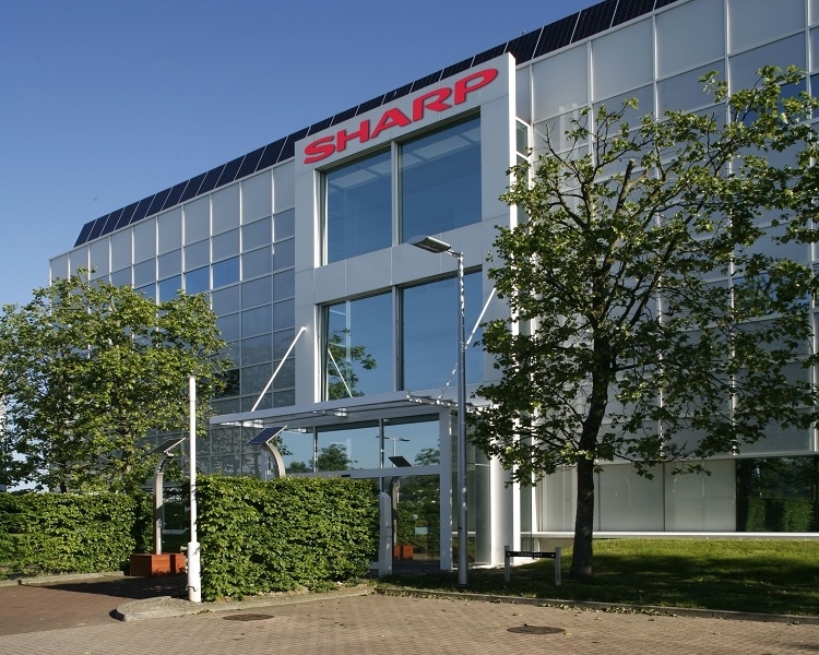 Sharp HQ exterior at Stockley Park